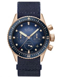 Đồng hồ Blancpain Fifty Fathoms Bathyscaphe Chronographe Flyback 5200 3640 NAOA