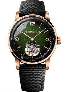 Đồng hồ Audemars Piguet Code 11.59 Flying Tourbillon Smoked Green Aventurine Dial 26396NR.OO.D002KB.01 26396NROOD002KB01