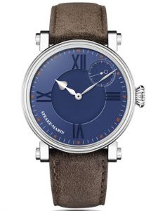 Đồng hồ Speake Marin One & Two Academic Metallic Blue 413812010