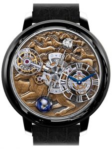 Đồng hồ Jacob & Co. Astronomia Tourbillon Stallion Black AT100.40.HA.UA.A - Phiên Bản Duy Nhất