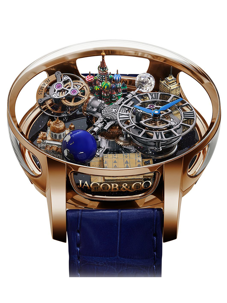 ng h Jacob Co. Astronomia Tourbillon Art Moscow Rose Gold