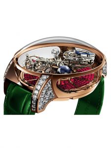 Đồng hồ Jacob & Co. Astronomia Tourbillon Baguette Rose Gold Ruby AT800.40.BD.BR.A - Phiên Bản Giới Hạn