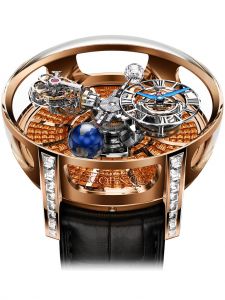 Đồng hồ Jacob & Co. Astronomia Tourbillon Baguette Orange Sapphires AT800.40.BD.BR.A - Phiên Bản Giới Hạn