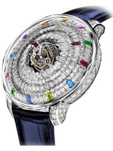 Đồng hồ Jacob & Co. The Mystery Tourbillon Diamond & Rainbow Index SN800.30.BD.AF.ABALA - Phiên Bản Giới Hạn