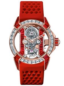 Đồng hồ Jacob & Co. Epic X Tourbillon Baguette Rubies EX500.40.BD.BR.A - Phiên Bản Giới Hạn