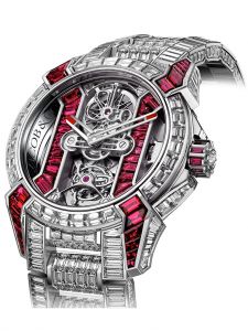 Đồng hồ Jacob & Co. Epic X Tourbillon Bracelet Rubies & Diamonds EX500.30.BD.BR.A30BA - Phiên Bản Giới Hạn