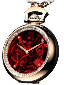 Đồng hồ Jacob & Co. Brilliant Watch Pendant Red BS200.40.RD.QR.A