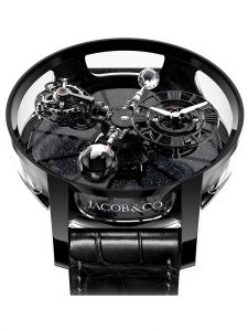 Đồng hồ Jacob & Co. Astronomia Tourbillon Ceramic Black Movement AT100.95.KK.SD.B - Phiên Bản Giới Hạn