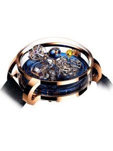 Đồng hồ Jacob & Co. Astronomia Sky Yellow Sapphire Tourbillon AT110.40.AA.AA.A - Phiên Bản Giới Hạn