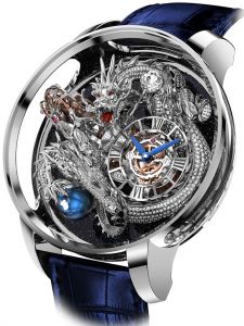 Đồng hồ Jacob & Co. Astronomia Tourbillon Dragon Pave Rose AT102.30.DR.UA.A - Phiên Bản Duy Nhất