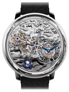 Đồng hồ Jacob & Co. Astronomia Tourbillon Stallion AT100.60.AC.UB.A - Phiên Bản Đặc Biệt