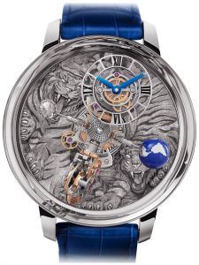 Đồng hồ Jacob & Co. Astronomia Tourbillon Art Tigers Engraving Rose Gold AT100.30.AA.UA.B - Phiên Bản Duy Nhất