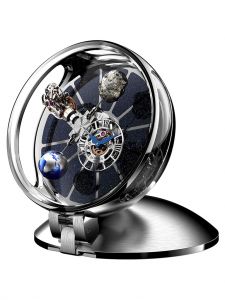 Đồng hồ Jacob & Co. Astronomia Table Clock Stainless Steel AT900.10.AC.MT.A - Phiên Bản Giới Hạn