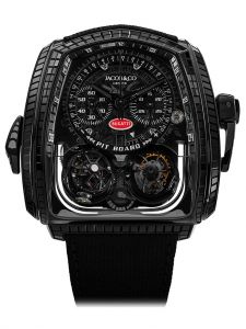 Đồng hồ Jacob & Co. Twin Turbo Furious Bugatti La Montre Noire TT800.31.AA.UA.A - Phiên Bản Duy Nhất