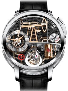 Oil Pump Automaton Tourbillon Black