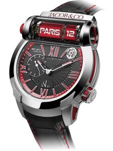 Đồng hồ Jacob & Co. Epic SF24 Racing Grade 5 Titanium Red ES101.20.NS.YR.A - Phiên Bản Giới Hạn