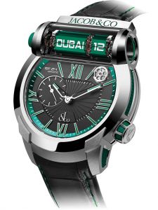 Đồng hồ Jacob & Co. EPIC SF24 Racing Grade 5 Titanium Green ES101.20.NS.YG.A - Phiên Bản Giới Hạn