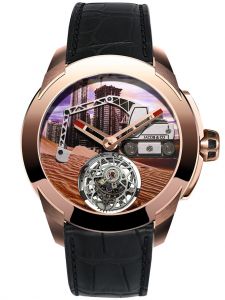 Đồng hồ Jacob & Co. Pioneer Tourbillon Rose Gold PI422.40.AB.AB.A