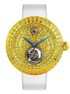 Đồng hồ Jacob & Co. Brilliant Flying Tourbillon Yellow Sapphires BT543.50.BY.BY.B