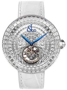 Đồng hồ Jacob & Co. Brilliant Flying Tourbillon White Diamonds BT543.30.BD.BD.B