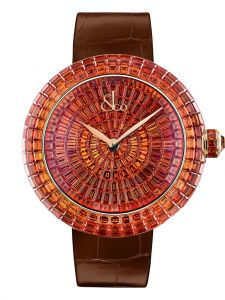 Đồng hồ Jacob & Co. Brilliant Full Baguette Orange Sapphires BA534.40.BO.BO.A