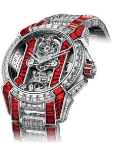 Đồng hồ Jacob & Co. Epic X Tourbillon Bracelet Rubies EX500.30.BD.BR.A30BC - Phiên Bản Giới Hạn