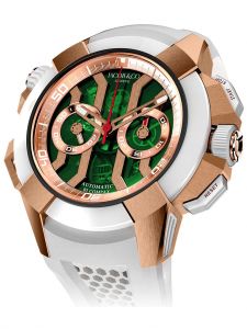 Đồng hồ Jacob & Co. Epic X Chrono Rose Gold Green Dial Satin Finished EC312.42.SB.GN.A