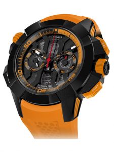 Đồng hồ Jacob & Co. Epic X Chrono Black Titanium Orange Band EC313.21.SB.BO.E