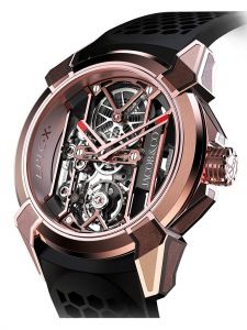 Đồng hồ Jacob & Co. Epic X Rose Gold Satin-finished EX100.43.PS.OP.A - Phiên Bản Giới Hạn