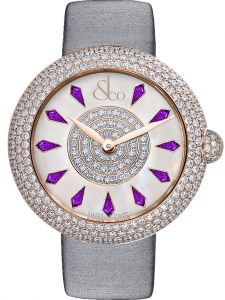 Đồng hồ Jacob & Co. Brilliant Half Pave Rose Gold Amethyst Sapphires BQ020.40.RH.KH.A