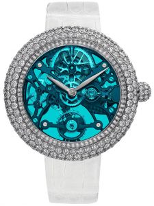 Đồng hồ Jacob & Co. Brilliant Skeleton Northern Lights White Gold Blue BS431.10.RD.QB.A - Phiên Bản Giới Hạn