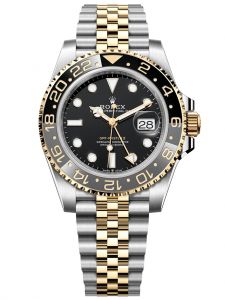 Đồng hồ Rolex GMT-Master II M126713GRNR-0001 Oystersteel và Vàng vàng , mặt số đen - Lướt