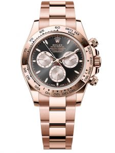 Đồng hồ Rolex Cosmograph Daytona M126505-0001 126505-0001 Everose gold, mặt số đen sáng và đỏ sundust - Mẫu mới 2023