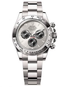 Đồng hồ Rolex Cosmograph Daytona M126509-0003 126509-0003 white gold, mặt số xám thép và đen sáng - Mẫu mới 2023