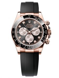 Đồng hồ Rolex Cosmograph Daytona M126515LN-0004 126515LN-0004 Everose gold, mặt số đen sáng và đỏ sundust kim cương - Mẫu mới 2023