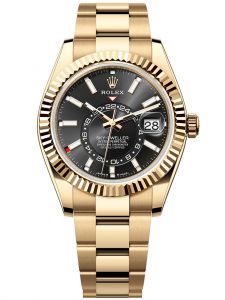 Đồng hồ Rolex Sky-Dweller M336938-0002 336938-0002 yellow gold, mặt số đen sáng - Mẫu mới 2023