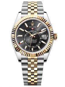 Đồng hồ Rolex Sky-Dweller M336933-0004 336933-0004 Oystersteel và Vàng vàng, mặt số đen sáng - Mẫu mới 2023