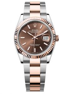 Đồng hồ Rolex Datejust M126231-0044 126231-0044 Oystersteel và Vàng Everose, mặt số chocolate - Mẫu mới 2023