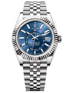 Đồng hồ Rolex Sky-Dweller M336934-0006 336934-0006 Oystersteel và Vàng trắng, mặt số xanh sáng - Mẫu mới 2023