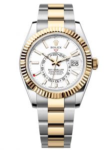 Đồng hồ Rolex Sky-Dweller M336933-0005 336933-0005 Oystersteel và Vàng vàng, mặt số trắng - Mẫu mới 2023