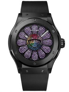 Đồng hồ Hublot Classic Fusion Takashi Murakami Black Ceramic Amethysts 507.CX.9006.RX.TAK23 507CX9006RXTAK23