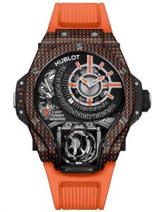 Đồng hồ Hublot MP-09 Tourbillon Bi-Axis Orange 3D Carbon 909.QDO.1120.RX 909QDO1120RX