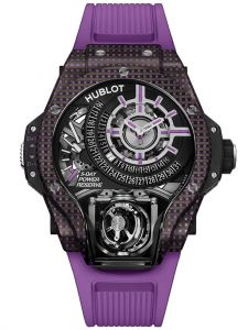 Đồng hồ Hublot MP-09 Tourbillon Bi-Axis Purple 3D Carbon 909.QDV.1120.RX 909QDV1120RX