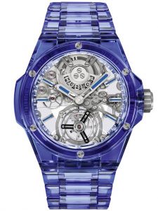 Đồng hồ Hublot Big Bang Integrated Tourbillon Full Blue Sapphire 455.JL.0120.JL 455JL0120JL