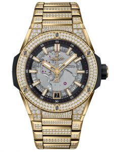 Đồng hồ Hublot Big Bang Integrated Time Only Yellow Gold Pavé 456.VX.0130.VX.3704 456VX0130VX3704