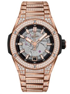 Đồng hồ Hublot Big Bang Integrated Time Only King Gold Pavé 456.OX.0180.OX.3704 456OX0180OX3704