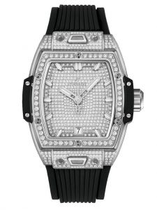 Đồng hồ Hublot Spirit of Big Bang Titanium Full Pavé 662.NX.9000.RX.1604 662NX9000RX1604