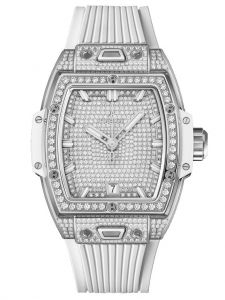 Đồng hồ Hublot Spirit of Big Bang Titanium White Full Pavé 662.NE.9000.RW.1604 662NE9000RW1604