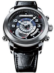 Đồng hồ Pierre DeRoche Grandcliff GMT Power Reserve GRC1ØØØ2ACIØ-ØØ1CRO