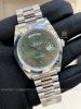 dong-ho-rolex-day-date-40-platinum-olive-green-arabic-dial-rare-m228206-0048-228206-0048 - ảnh nhỏ 3